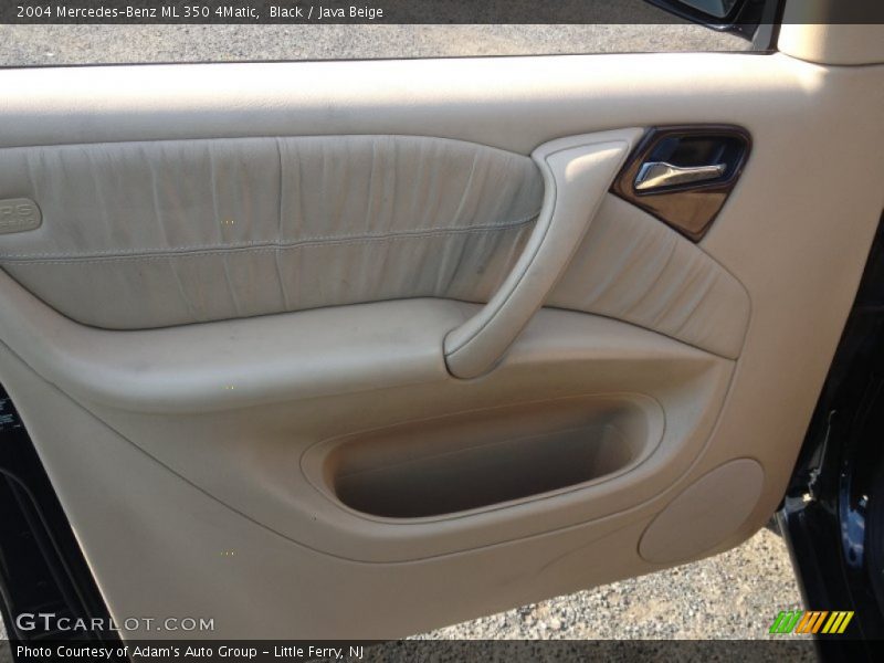 Black / Java Beige 2004 Mercedes-Benz ML 350 4Matic