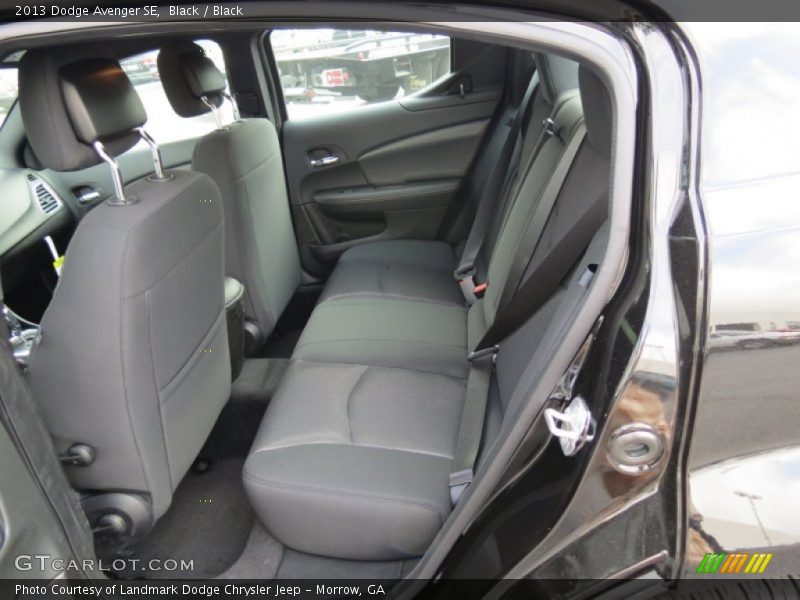 Black / Black 2013 Dodge Avenger SE