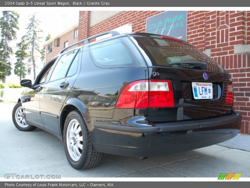 Black / Granite Gray 2004 Saab 9-5 Linear Sport Wagon