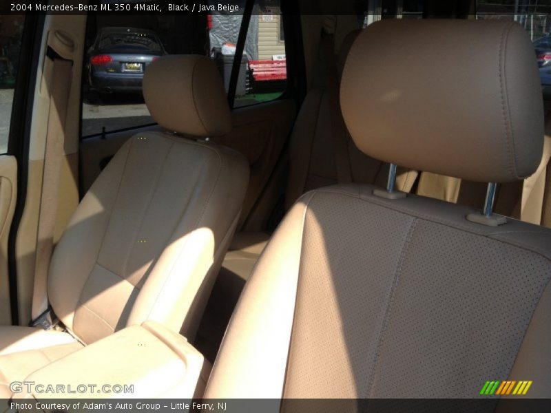 Black / Java Beige 2004 Mercedes-Benz ML 350 4Matic