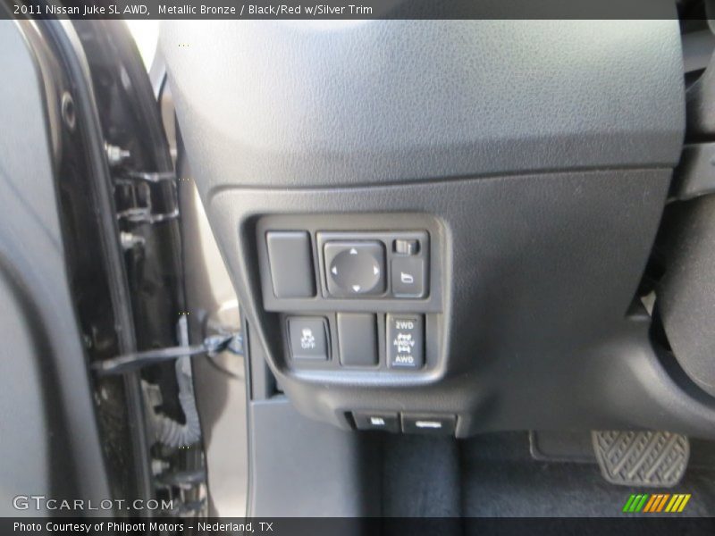 Metallic Bronze / Black/Red w/Silver Trim 2011 Nissan Juke SL AWD