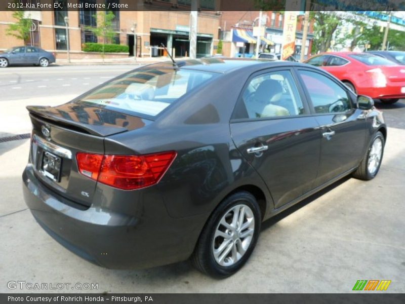 Metal Bronze / Stone 2012 Kia Forte EX