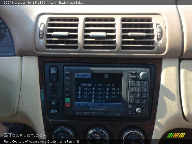 Black / Java Beige 2004 Mercedes-Benz ML 350 4Matic