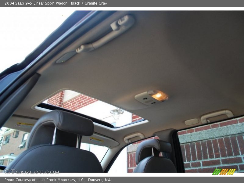 Black / Granite Gray 2004 Saab 9-5 Linear Sport Wagon