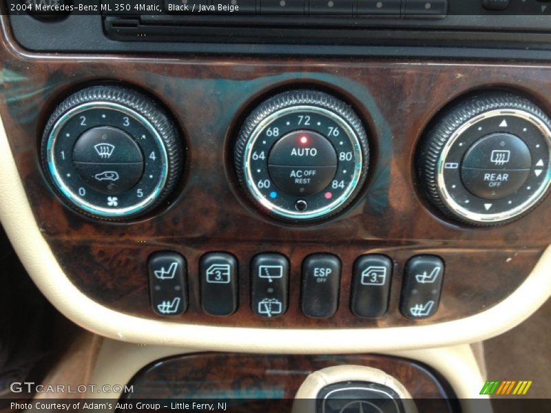 Black / Java Beige 2004 Mercedes-Benz ML 350 4Matic