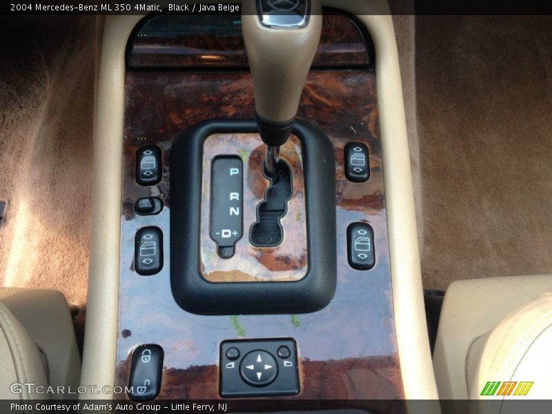 Black / Java Beige 2004 Mercedes-Benz ML 350 4Matic