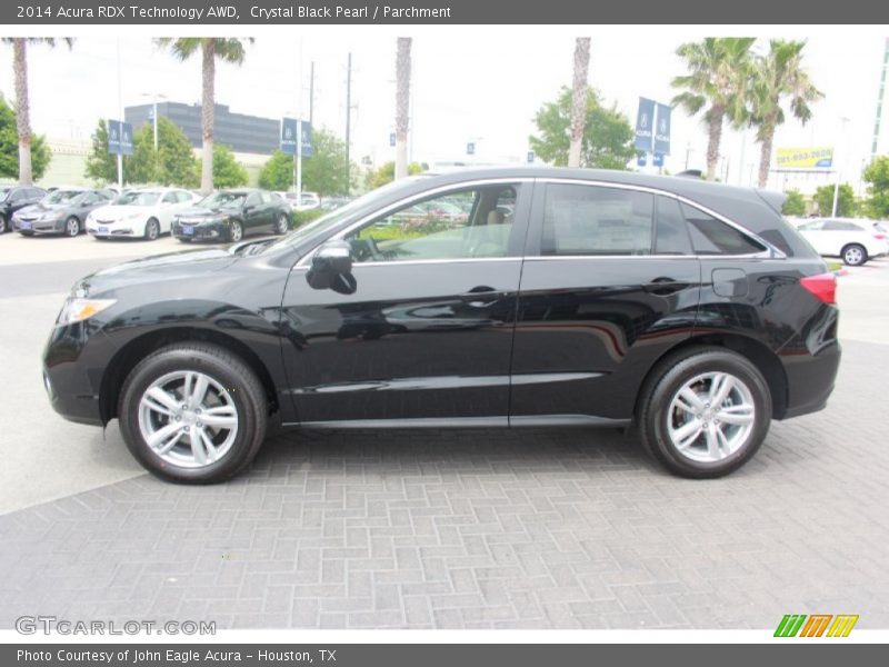 Crystal Black Pearl / Parchment 2014 Acura RDX Technology AWD