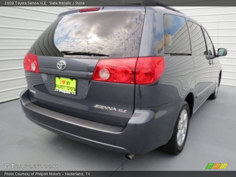Slate Metallic / Stone 2009 Toyota Sienna XLE