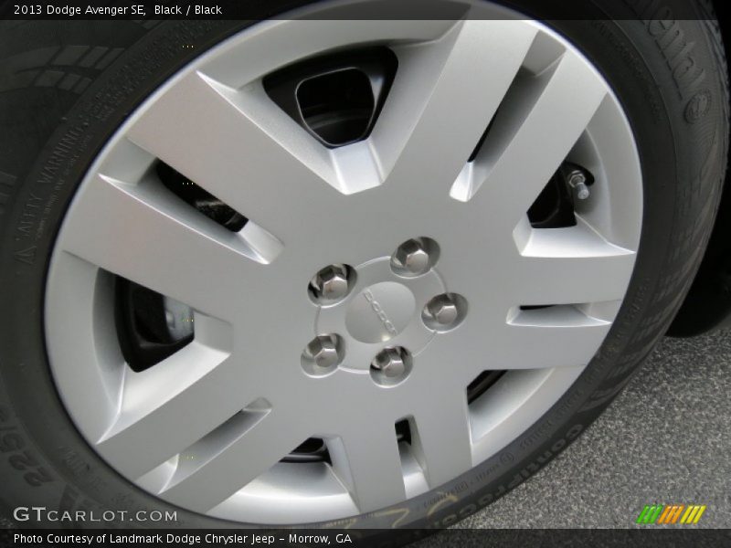 Black / Black 2013 Dodge Avenger SE