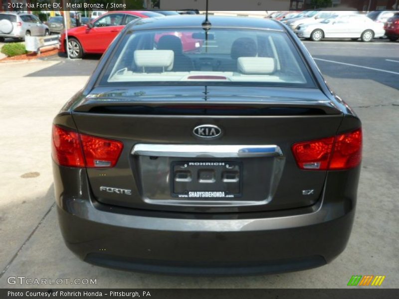 Metal Bronze / Stone 2012 Kia Forte EX