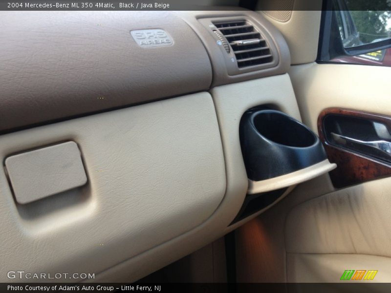 Black / Java Beige 2004 Mercedes-Benz ML 350 4Matic