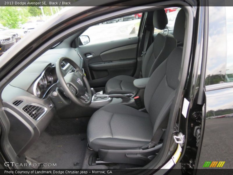 Black / Black 2013 Dodge Avenger SE