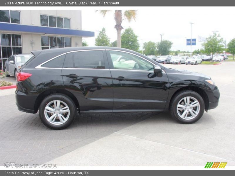 Crystal Black Pearl / Parchment 2014 Acura RDX Technology AWD