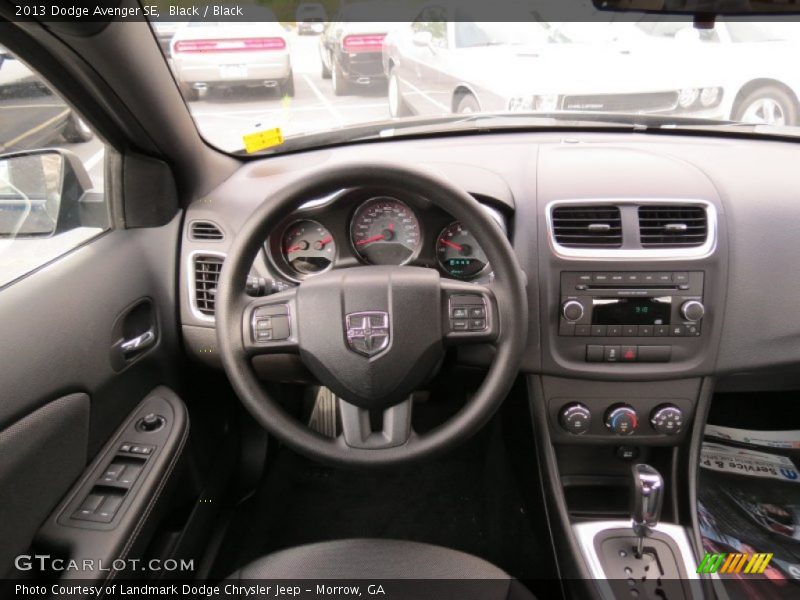 Black / Black 2013 Dodge Avenger SE