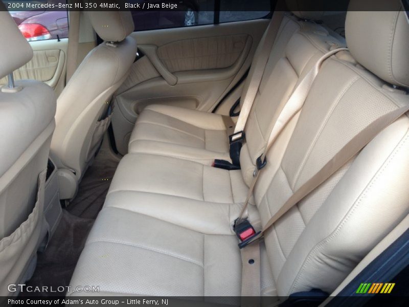 Black / Java Beige 2004 Mercedes-Benz ML 350 4Matic