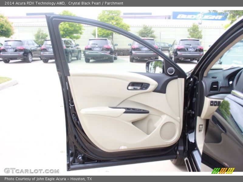Crystal Black Pearl / Parchment 2014 Acura RDX Technology AWD