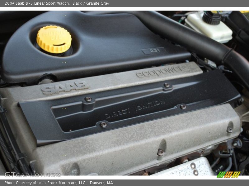Black / Granite Gray 2004 Saab 9-5 Linear Sport Wagon