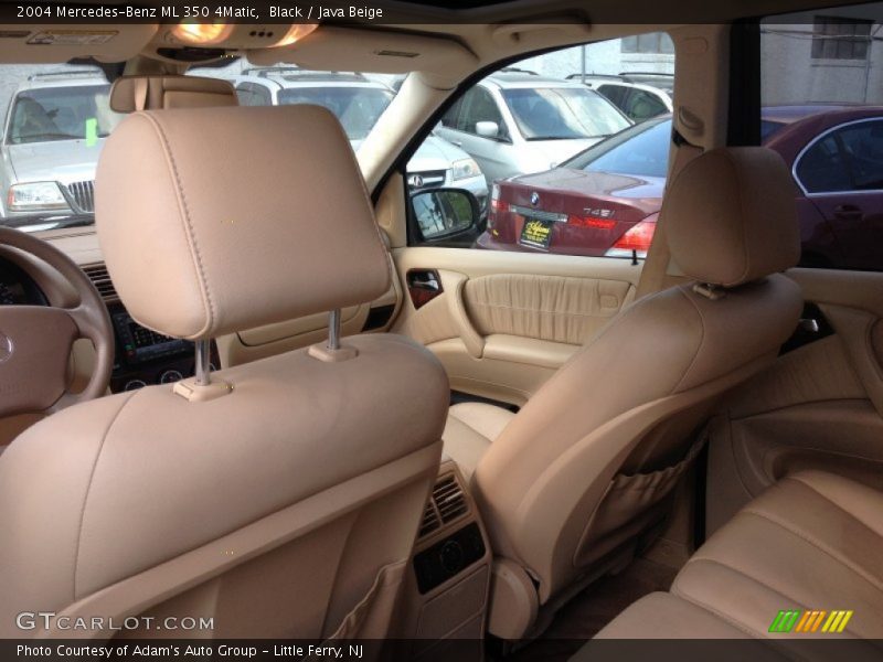 Black / Java Beige 2004 Mercedes-Benz ML 350 4Matic