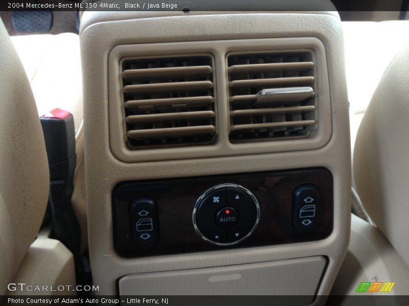 Black / Java Beige 2004 Mercedes-Benz ML 350 4Matic