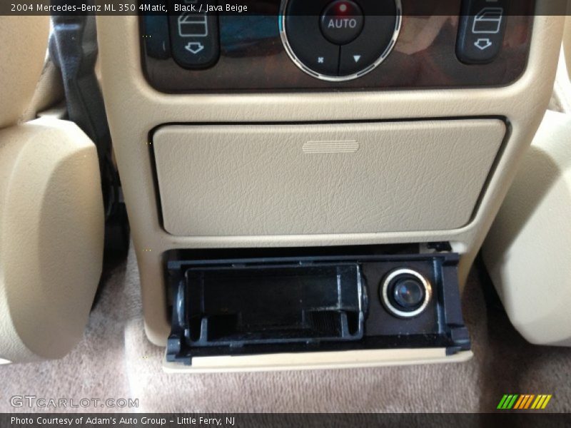 Black / Java Beige 2004 Mercedes-Benz ML 350 4Matic