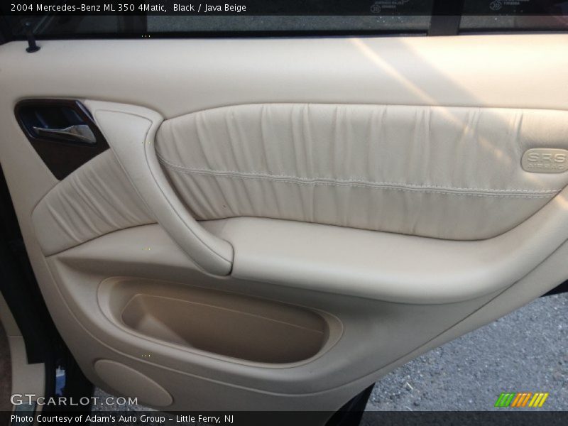 Black / Java Beige 2004 Mercedes-Benz ML 350 4Matic