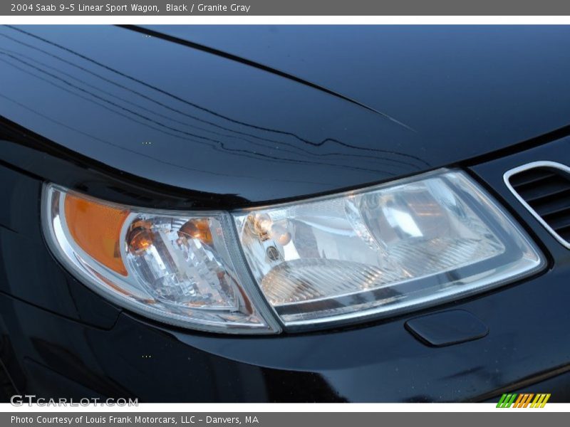 Black / Granite Gray 2004 Saab 9-5 Linear Sport Wagon