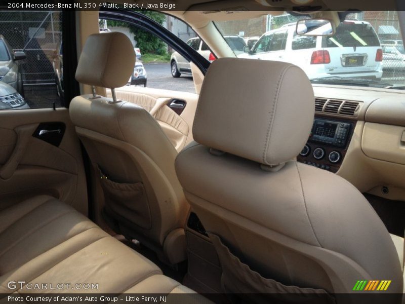 Black / Java Beige 2004 Mercedes-Benz ML 350 4Matic