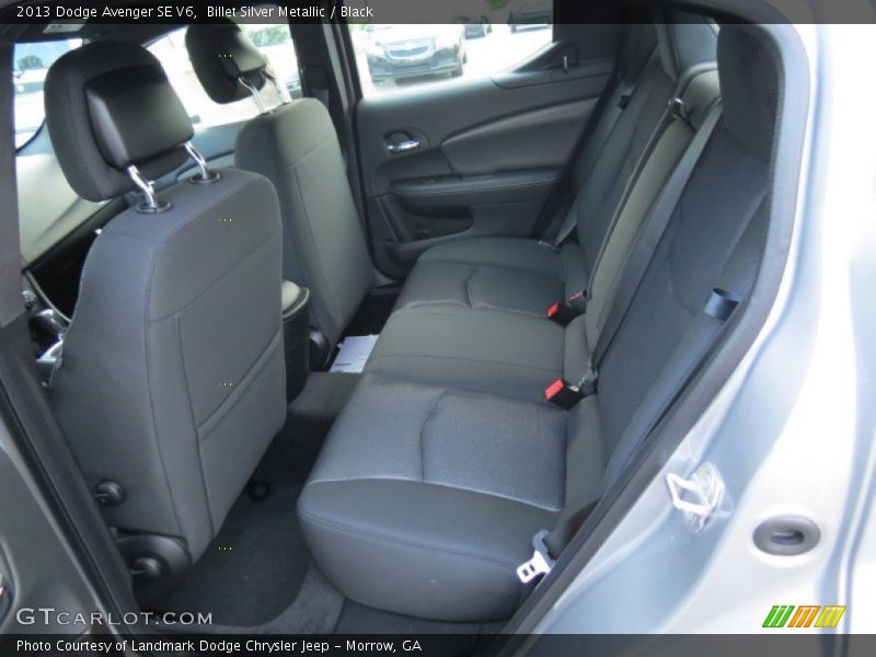 Billet Silver Metallic / Black 2013 Dodge Avenger SE V6