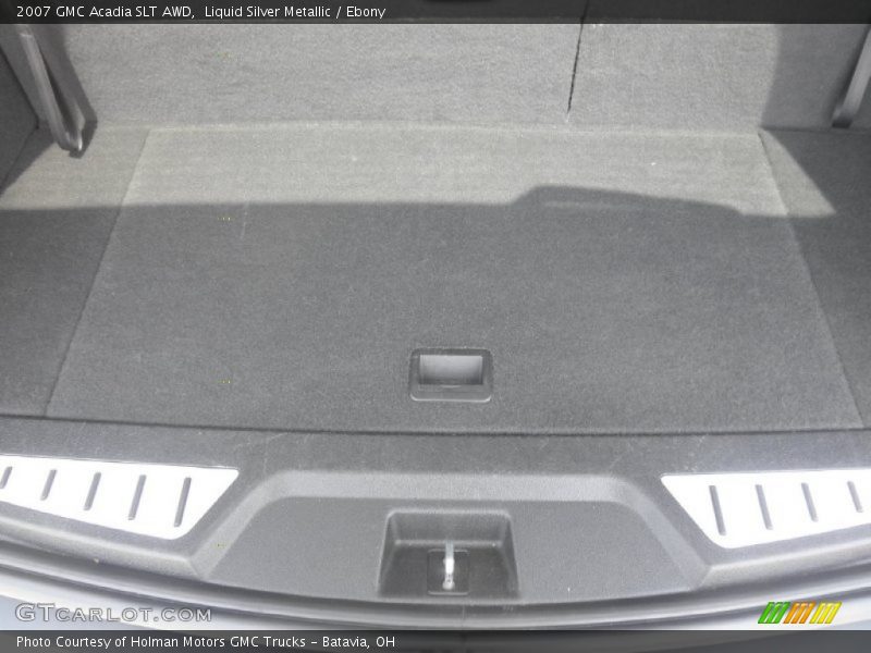 Liquid Silver Metallic / Ebony 2007 GMC Acadia SLT AWD