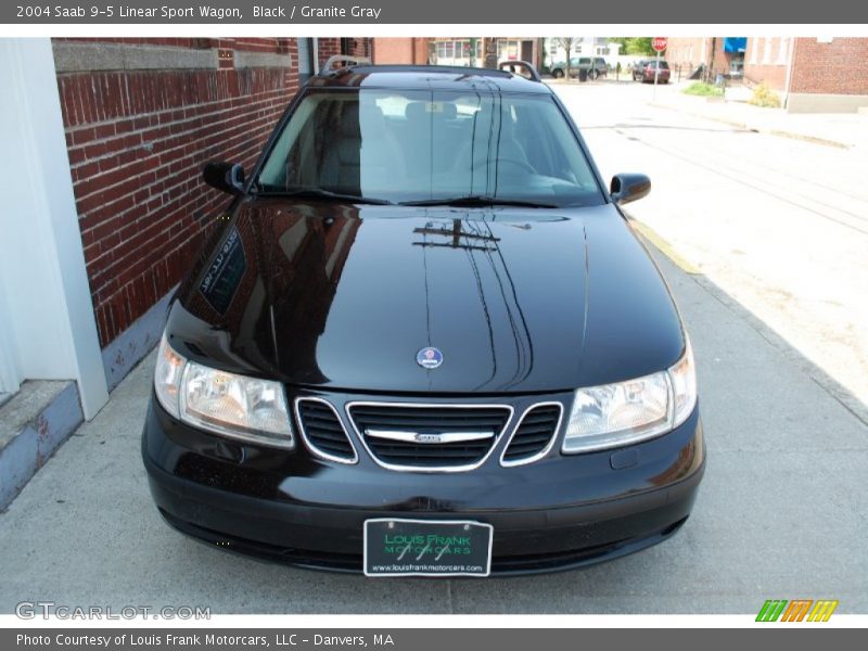 Black / Granite Gray 2004 Saab 9-5 Linear Sport Wagon