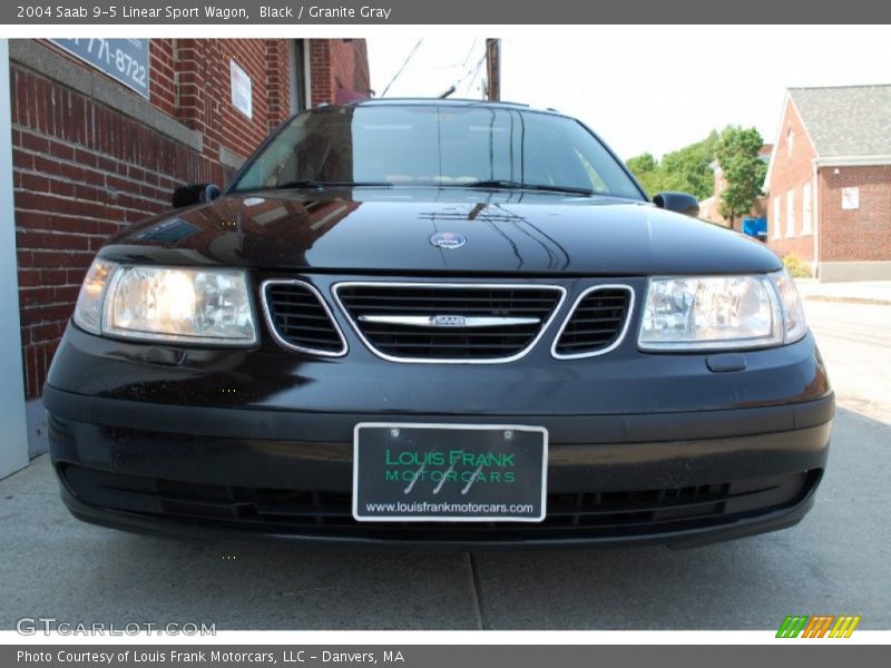 Black / Granite Gray 2004 Saab 9-5 Linear Sport Wagon