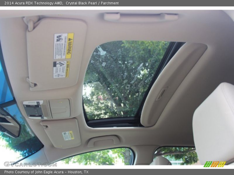 Crystal Black Pearl / Parchment 2014 Acura RDX Technology AWD