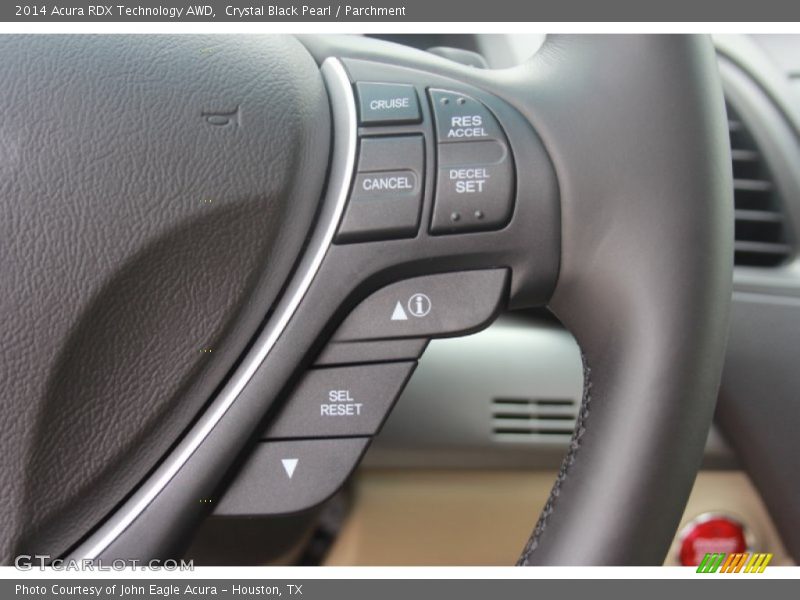 Crystal Black Pearl / Parchment 2014 Acura RDX Technology AWD