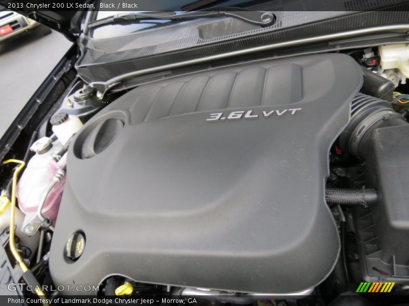 Black / Black 2013 Chrysler 200 LX Sedan
