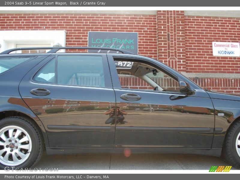 Black / Granite Gray 2004 Saab 9-5 Linear Sport Wagon