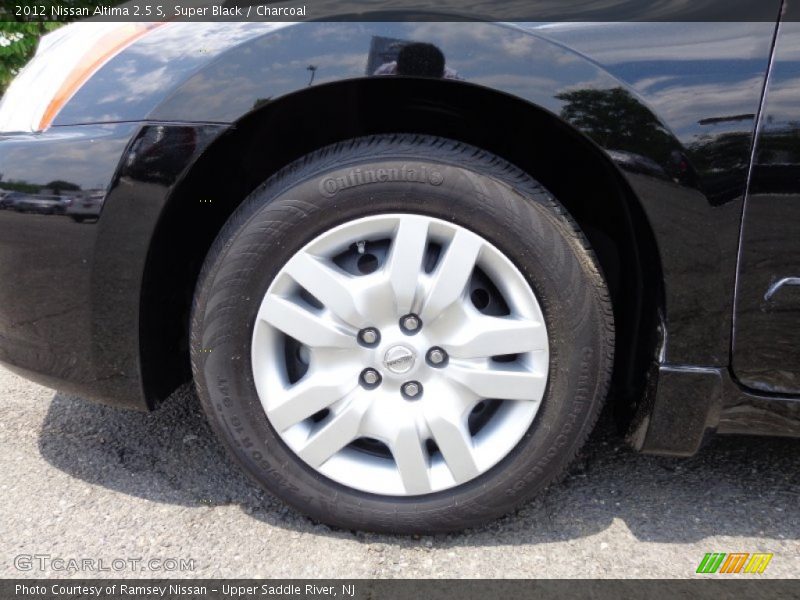 Super Black / Charcoal 2012 Nissan Altima 2.5 S