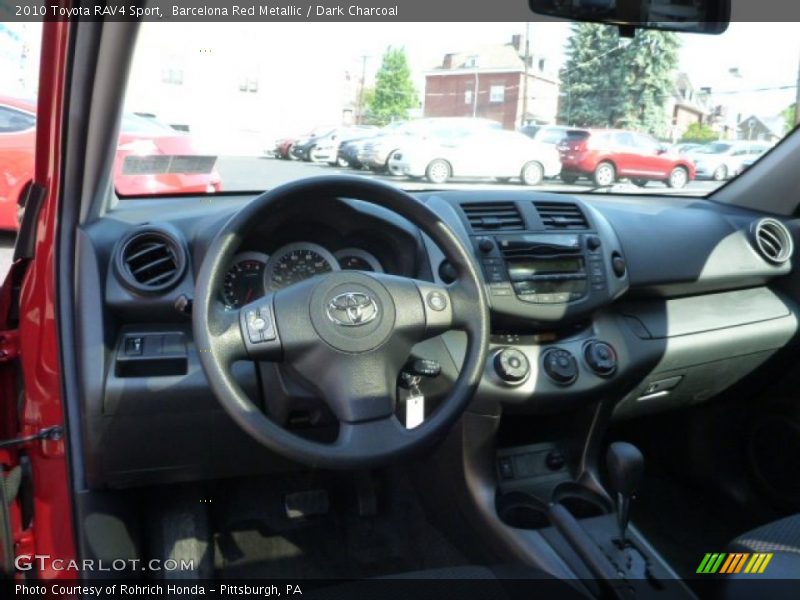 Barcelona Red Metallic / Dark Charcoal 2010 Toyota RAV4 Sport