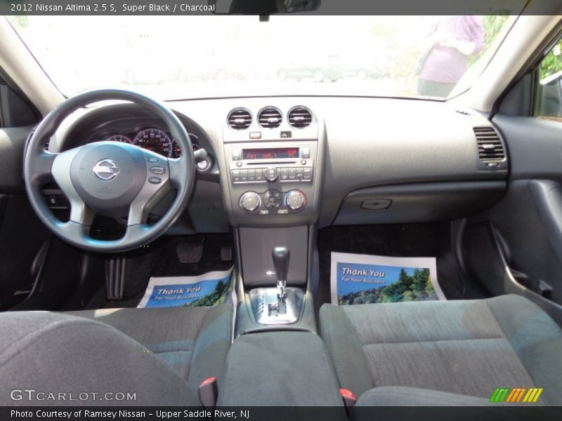 Super Black / Charcoal 2012 Nissan Altima 2.5 S