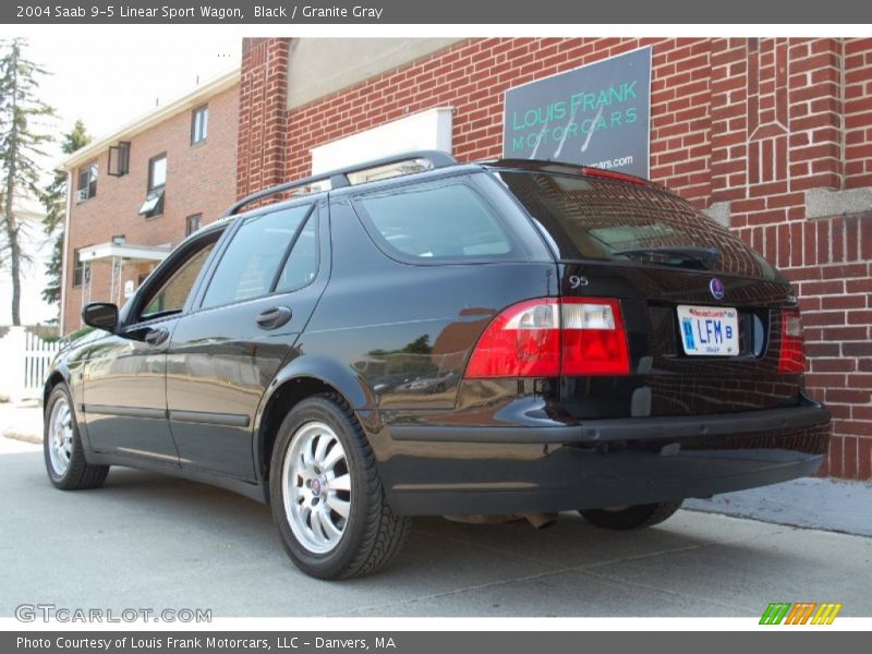 Black / Granite Gray 2004 Saab 9-5 Linear Sport Wagon