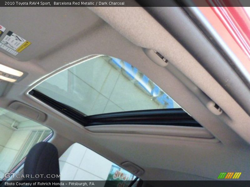 Barcelona Red Metallic / Dark Charcoal 2010 Toyota RAV4 Sport