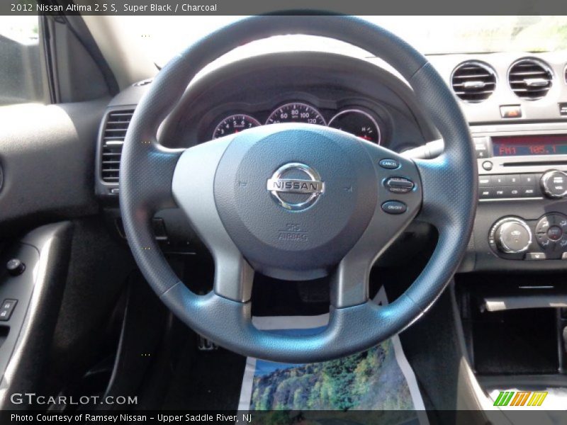 Super Black / Charcoal 2012 Nissan Altima 2.5 S