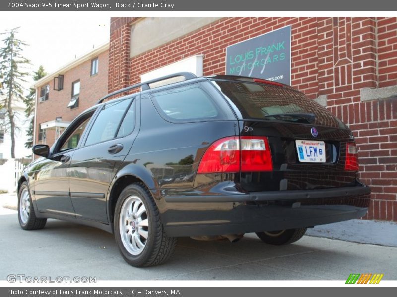 Black / Granite Gray 2004 Saab 9-5 Linear Sport Wagon