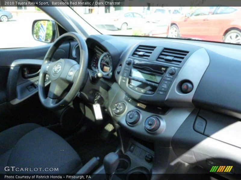 Barcelona Red Metallic / Dark Charcoal 2010 Toyota RAV4 Sport