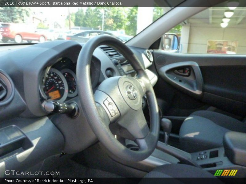 Barcelona Red Metallic / Dark Charcoal 2010 Toyota RAV4 Sport