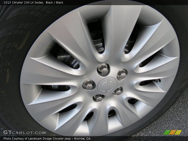 Black / Black 2013 Chrysler 200 LX Sedan