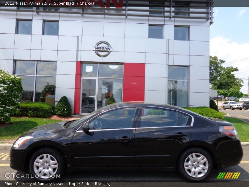 Super Black / Charcoal 2012 Nissan Altima 2.5 S