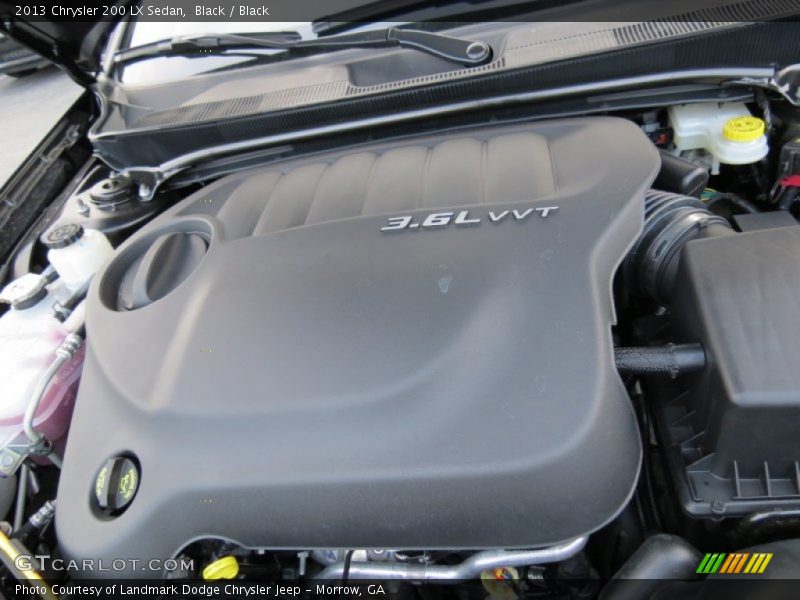 Black / Black 2013 Chrysler 200 LX Sedan