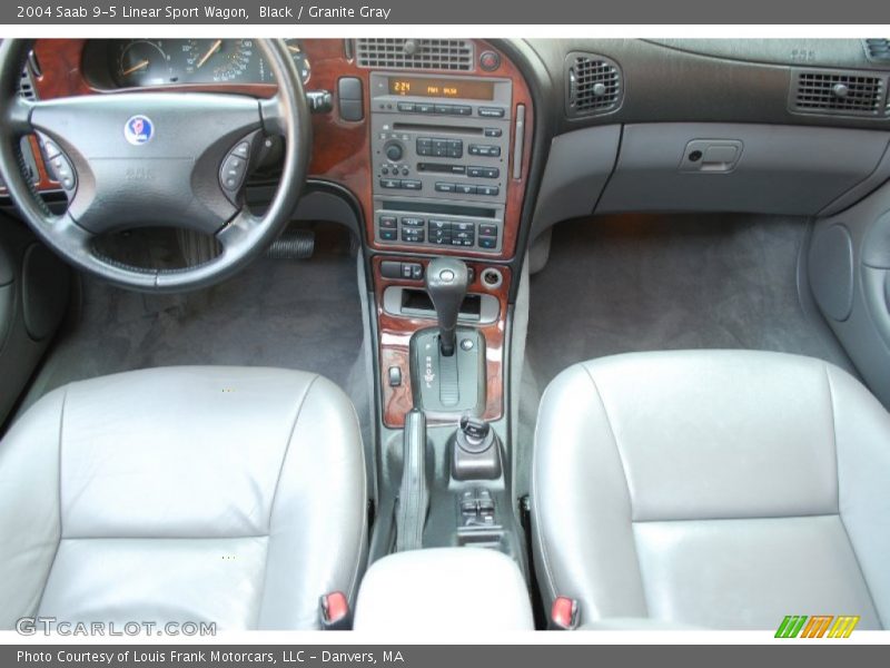 Black / Granite Gray 2004 Saab 9-5 Linear Sport Wagon