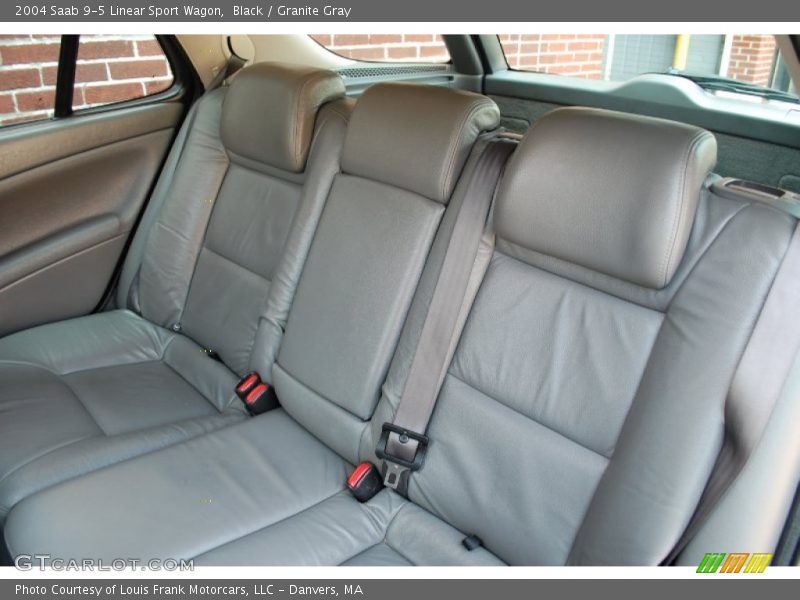 Rear Seat of 2004 9-5 Linear Sport Wagon