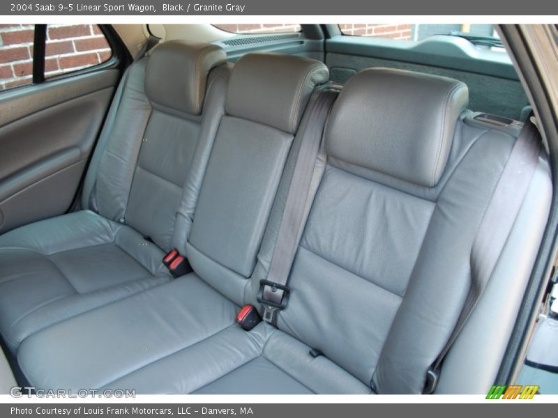 Rear Seat of 2004 9-5 Linear Sport Wagon